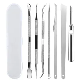 Kuanstore Ku 1000 7-pack Ingrown Toenail Tool Kit - File Lifters Surgical Safe Pedicure Tools Kuanstore Ku 1000 7-pack Ingrown Toenail Tool Kit - File Lifters Surgical Safe Pedicure Tools