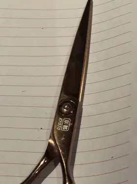 Gkx60 Kyoto Bronze Handmade Salon Scissors K070 Professional Hair Cutting Shears