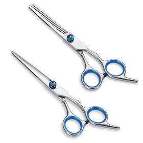 Kyr 974620865667 Barber Hairdressing Professional Scissors 2-piece Texturizing Shears For Salon
