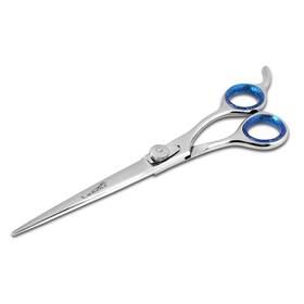 Laazar 701698576210 Pro Pet Grooming Scissors Premium Steel Dog Shears With Blue