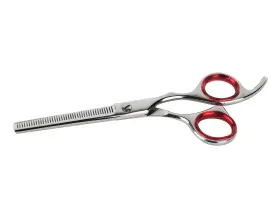Laazar 701698576227 6.5 Inch Thinning Shears For Dogs And Cats With Leather Case Stainless Steel Pe