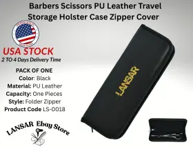 Ls-0018 Lansar Holster Barber Scissors Case Hair Cutting Pouch Hairdresser Bag