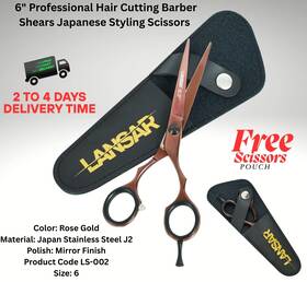 Lansar Ls-002 6 Inch Professional Hair Cutting Barber Shears Japanese Styling Scissors Brand New