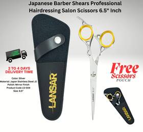 Lansar Ls-004 Japanese Barber Shears Professional Hairdressing Salon Scissors 6.5 Inch