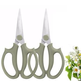 Leize 025128821832 Flower Scissors Premium Thickened Stainless Steel Floral Shears Stron