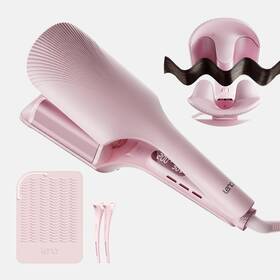 Lena Ln-s16 Hair Waver S16 Beach Waves Curling Iron Tool For Women With 3 Tita