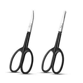 Lepinko 632111544946 Facial Hair Small Grooming Scissors For Men Women - Eyebrow Nose Musta