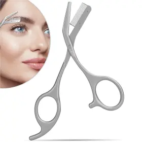Es003 Lepinko Eyebrow Trimming Scissors With Combs Trimmers Gifts For Men Women S