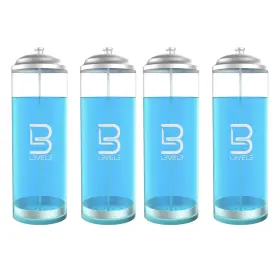 Level3 850016995438 Acrylic Disinfectant Jar Pack Of 4