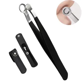 Lg0441b6 Liangery Manual Nose Hair Trimmer For Men Women- Stainless Steel Precision Bl