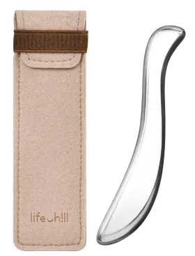 Lc-mt-v04 Lifechill Stainless Steel Gua Sha Body Tool Metal Muscle Scraper For Ph