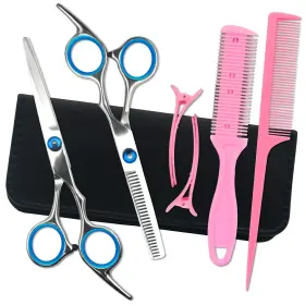 Ligicky 414745635090 Hair Cutting Scissors Professional Stainless Steel Hairdressing Kits