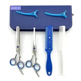 Ligicky 431246945442 Baby Hair Cutting Scissors Set Professional Safety Round Tip Stainles