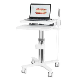 Mto-3 Likaymo Medical Trolley Cart With Laptop Tray And Oral Scanner Holder Dental Clinic