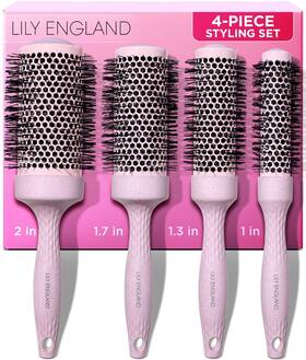 Lily England 060488880896 Round Blow Dry Brush Set For Women - Perfect Voluminous Blow