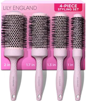 Lily England 060488880896 Round Blow Dry Brush Set For Women - Perfect Voluminous