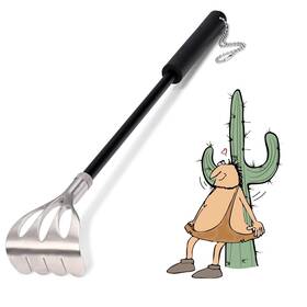 Littlemum 744348907156 Back Scratcher Heavy Duty For Itching Fight Stainless Steel