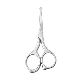 Livingo 10270 Nose Hair Scissors Precision Stainless Steel Trimming Silver