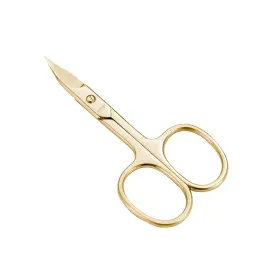 10284g Livingo Sharp Curved Nail Cuticle Scissors Premium Stainless Steel Gold