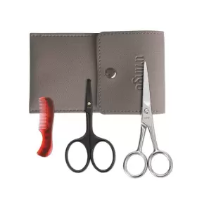 Livingo 721968264494 4.5 Inches Beard And Mustache Scissors For Men Professional Rounded Tip Safety