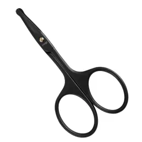 Bc-85 Livingo 3.75 Inch Premium Nose Hair Scissors Curved Safety Blades With Rounded Tip