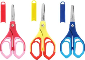 Cdb302 Livingo 5 Inch Blunt Kid Scissors Left/right Handed Stainless Safety Toddler Presch