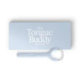 Longevity Labs 198715690217 Thetonguebuddy Effective Tongue Scraper For Adults - Ergonomic Cle
