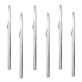 Lopuro Tyu987 Pedicure Knife Tools Kits Professional Stainless Steel Foot Scrubber Dead Sk