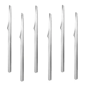 Tyu987 Lopuro Pedicure Knife Tools Kits Professional Stainless Steel Foot Scrubber Dead Sk