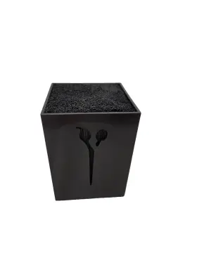 07944 Love Lounge #07944 Beauty Town Black Professional Scissor Holder Barber Salon Hair Tools Case Box