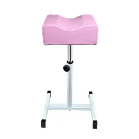 Cb-3201 Lovevlogy Pedicure Stool Height Adjustable H-shaped Arch Cushion Pink Salon And Spa