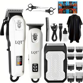 Lqt 612715763509 Hair Clippers For Men Professional Barber And Trimmer Set Mens Cor