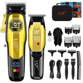 Lqt 797999866853 Professional Hair Clippers For Man Electric T-blade Trimme