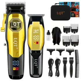Lqt-888 Lqt 797999866853 Professional Hair Clippers For Man Electric T-blade Trimme