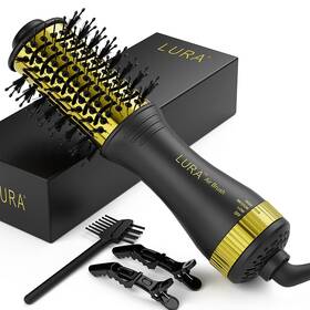 Lura Hb004 Small Hot Air Brush For Shoulder-length Styling 2 Inch Blow Dryer And S