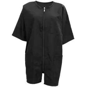 11138a19js Lurrose Salon Smocks For Clients Short Sleeve Barbers Waterproof Cape Hairdre