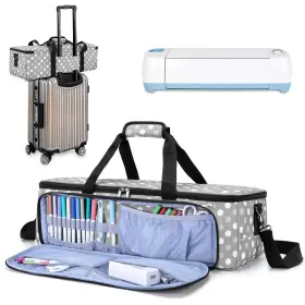 Calx09505 Luxja Carrying Bag Compatible With Cricut Die-cutting Machine And Supplies T