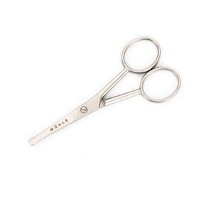 MÜ Hle 028982210022 Beard Nose And Ear Hair Scissors 4-inch Matt Stainless St