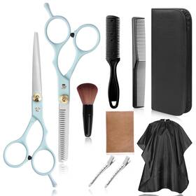M.steve Am-qlft10-01 Hair Cutting Scissors Kit Stainless Steel Professional Haircut