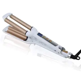 Zfs-011-8039 Mannice Ceramic Hair Crimper Iron Waver 3 Barrel 0.6 Inch / 16mm Perm Instant Cu