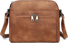 M1124cm161-s2b2 Masintor Crossbody Purse Bags For Women Multi-pocket Soft Leather Shoulder P