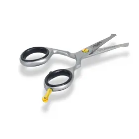 Massive Bee Store 695682204442 Rounded-tip Trimming Scissors For Men Stainless Steel High Carbon Beard Mu