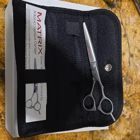 Kbp-60s Matrix Kasho Impression Styling Scissors Stainless Steel 6in Silver Finger Rest