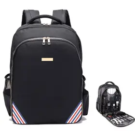 Maxpand 604787253002 Large Bag Backpack For Barbers Clipper And Supplies Man Bookbag Hairstylist