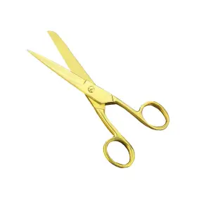 Mei Yi Tian 335300389178 7 Inch Gold Tailor Scissors Golden Straight Recycled Stainless Steel Dressmak