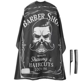 Xm-0414-heiwb-6 Melarqt Angelworld So Cool Professional Barber Cape With Snap Closure Hair Cutting Ca