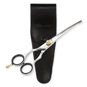 Melwey 648564075623 Left-handed Pet Grooming Scissors Set Pro-grade Curved Shears For Dogs Cats -