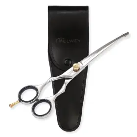 Melwey 648564075623 Left-handed Pet Grooming Scissors Set Pro-grade Curved Shears For Dogs Cats -