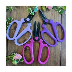 Meraki Floral Tools 602835691783 Garden Pruning Shears Scissors Set Of 3 Purple
