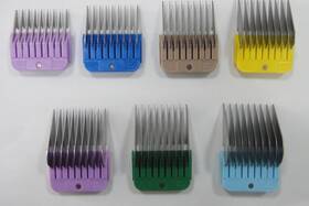 Miaco Mp-80001 Professional Stainless Steel Clipper Guide Comb 7pc Set